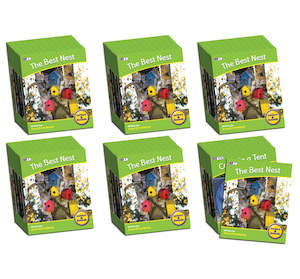 Blends Phase 4: Letters & Sounds Phase 4 Set 2 Non-Fiction - 6 Pack