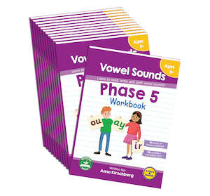 Workbooks: Phase 5 Vowel Sounds Workbook - 12 Pack