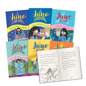 Decodable Readers: June Bloom - Decodable Chapter Books - Box Set - Vowel Sounds (Phase 5)
