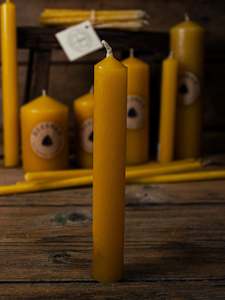 Beeswax Candles: Beeswax Candle - 150mm