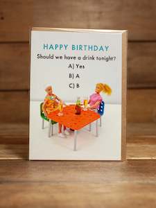 Cards 2: Card - Birthday Options