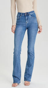 Unclassified: CHARLIE | TALL Flared Jean Blue 34''