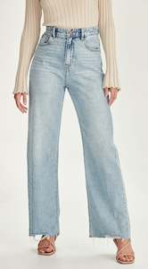 Wide Leg: VIENNA | Jean Pale Blue