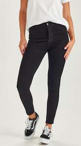 Slip Jean: SLIP | Ankle Grazer Jean Black