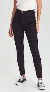 New Jeans: VERONICA NEW | Elastic Black Jean