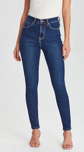 New Jeans: VERONICA NEW | Elastic Dark Blue Jean