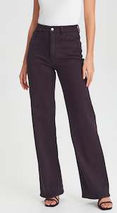 Straight Leg: RUBY MAY | Black Jean