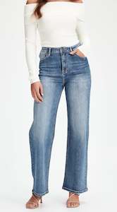 WENDY | Short Stuff Jean Denim Blue