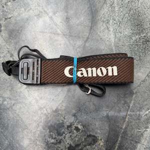 Vintage Brown Canon Strap