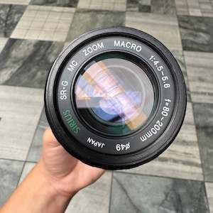 Canon F Mount: Sirius SR-G MC Zoom Macro 80-200mm f/4.5-5.6 Lens