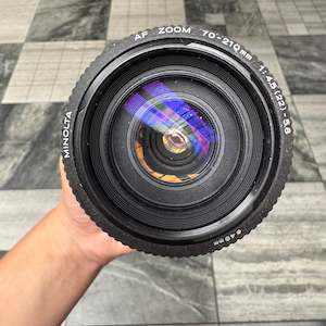 Minolta A Mount: Minolta AF Zoom 70-210 f/4.5(22)-5.6 Lens