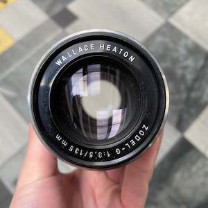 Lenses: Wallace Heaton Zodel-G 135mm f/3.5 lens