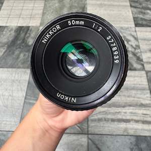 Nikkor 50mm f/2 Lens