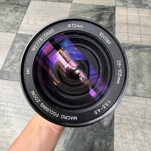 Pentax K Mount: Vivitar 28-105mm f/3.5-4.5 Macro Lens