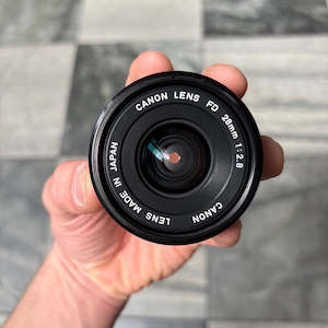 Canon FD 28mm f/2.8 Lens