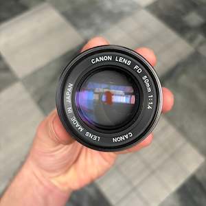 Canon FD 50mm f/1.4 Lens