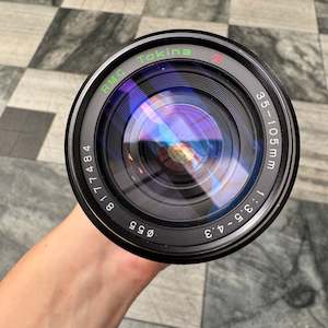 Canon F Mount: RMC Tokina 35-105mm f/3.5-4.3 Lens