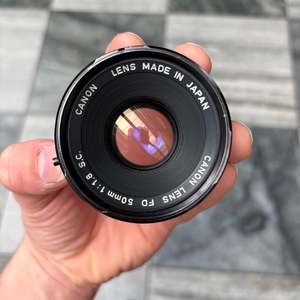 Canon FD 50mm f/1.8 Lens