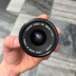 Canon FD 28mm f/2.8 Lens