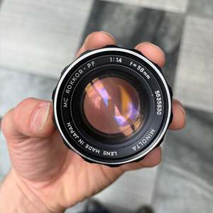 Latest Arrivals: Minolta MC Rokkor-PF 58mm f/1.4 Lens