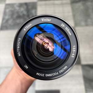 Pentax K Mount: Vivitar Macro Focusing Zoom 28-105mm f/3.5-4.5 Lens