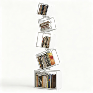 Living Room Furniture: Cascade Stacks Modular Bookshelf