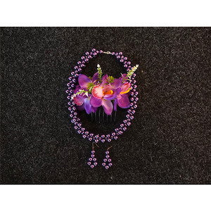 Kahoa, helu & hau Set - Violet