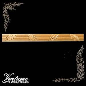 Leaf & Stripes furniture Wood border / trim/ edging moulding 22mm wide