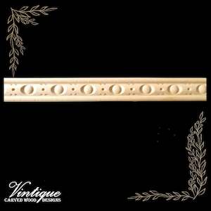 Celestial Moon Furniture Wood border trim moulding 25mm wide