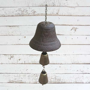Brackets For Hanging Shelves And More: Rustic Cast Iron Windchime