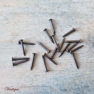 Screws Nails Wall Plugs Etc: Bronze Jewelry Box hardware Pins 10mm  (pkt 20)
