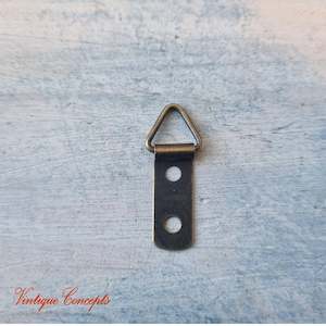 Standard size D-Ring Picture hanger 30mm x 11mm -Bronze (PAIR)