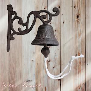 Rustic Cast Iron Door bell -lovely sound