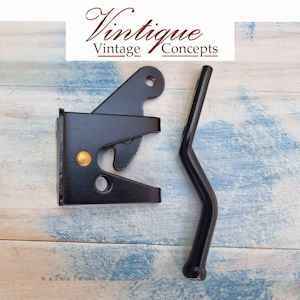 Garden Hardware: Heavy Duty Gate Latch - Black Heavy Duty Design