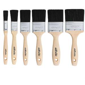 404 Industrial Pure Bristle Paint Brush by Oldfields -Black bristle