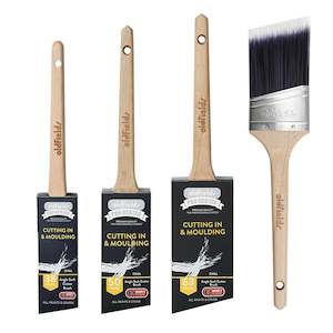 Pro Series Oval Angle Cutter Paint Brushes from Oldfields (Various sizes)
