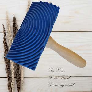 Specialty Paint Brushes: PRO wooden Trade Paint wood Grain Tool effect Rocker 125mm