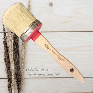 Professional Italian Chalk Paint Brush and Wax Brush 65mm x 47mm (Jumbo)(18)