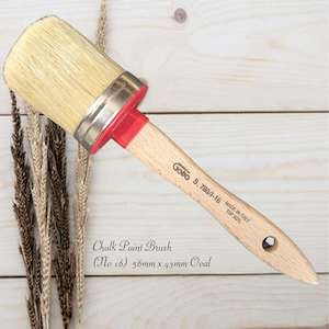 Professional Italian Chalk Paint Brush and Wax Brush 56mm x 43mm (Large)(16)