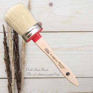 Professional Italian Chalk Paint Brush and Wax Brush 48mm x 34mm (Small-Medium)(12)