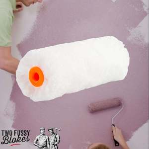 Paint Rollers Handle Trays Sleeves Kits: 100mm Microfibre Paint Mini-Roller Sleeve (EACH) -Semi-Smooth 15mm Nap From Two Fussy Blokes