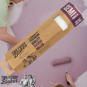 Paint Roller Sleeves: 270mm Dacron Paint Roller Sleeve semi-smooth 10mm Nap From Two Fussy Blokes