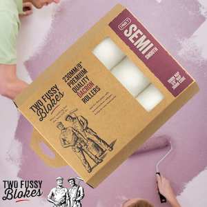 Paint Roller Sleeves: 230mm Dacron Paint Roller Sleeve 3 Pack 10mm Nap From Two Fussy Blokes