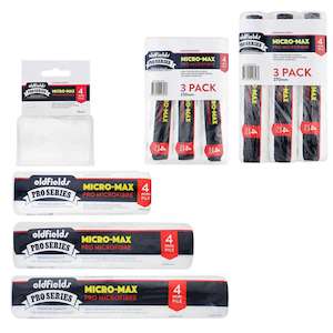 4mm Nap Pro Series Microfibre Paint Roller sleeves from Oldfields