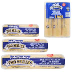 Pro Series Professional 15mm Nap Paint Roller Sleeves from Oldfields