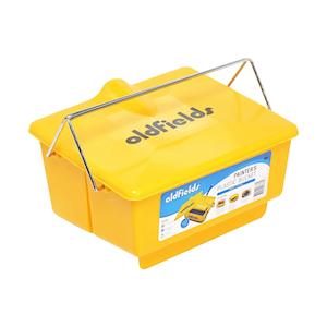 Paint Roller Trays Buckets: 14 Litre 330mm Paint Bucket with ramp and Lid from Oldfields