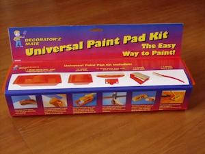 Paint Pad Kit 5 pce with tray