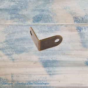 Itsy Bitsy Bronze corner bracket / support 14mm x 14mm x 9mm