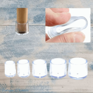 New Collection: Round Silicone Chair Leg Caps-30mm dia – Protect Floors from scratches