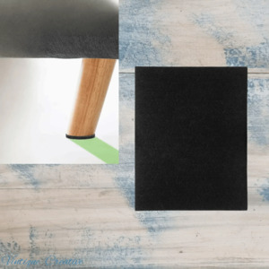 Self-Adhesive Felt Furniture pad -73mm x 155mm (pkt 1) protect your floors